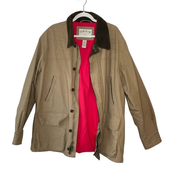 Orvis Other - Men's Orvis Canvas Red Lined Field Barn Jacket sz. XL #Bi